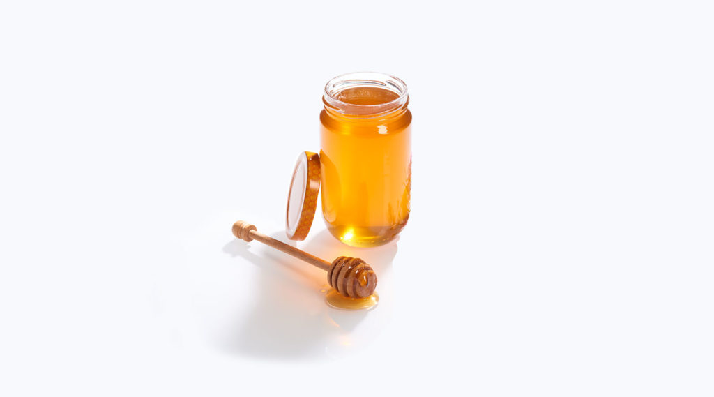 pot et cuillère a miel