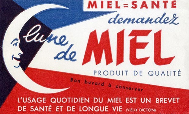 1958 publicité lune de miel