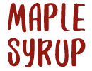Maple syrup