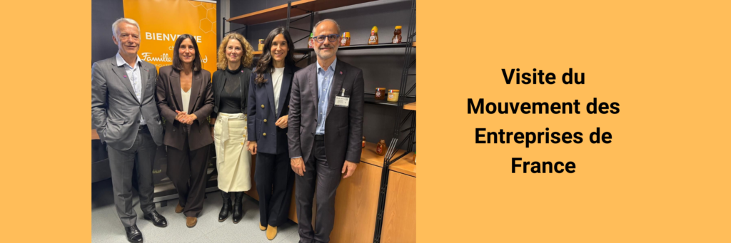 Visite du Mouvement des Entreprises de France